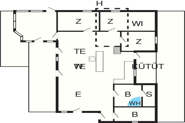 Foto van 10 persoons vakantie huis in Dannemare-By Traum - Vakantiehuis in Dannemare - FloorPlan