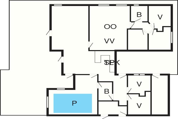 Foto van Luxe familie retraite -- By Traum Ferienwohnungen - Vakantiehuis in Børkop - FloorPlan
