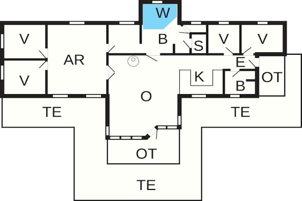 Foto van 10 persoons vakantie huis in Løkken-By Traum - Vakantiehuis in Løkken - FloorPlan
