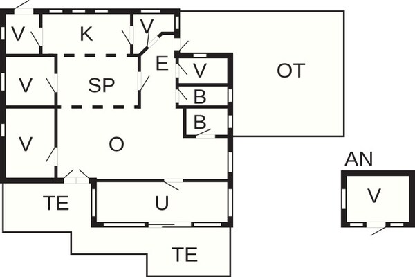 Foto van 15 persoons vakantie huis in Skibby - Vakantiehuis in Skibby - FloorPlan