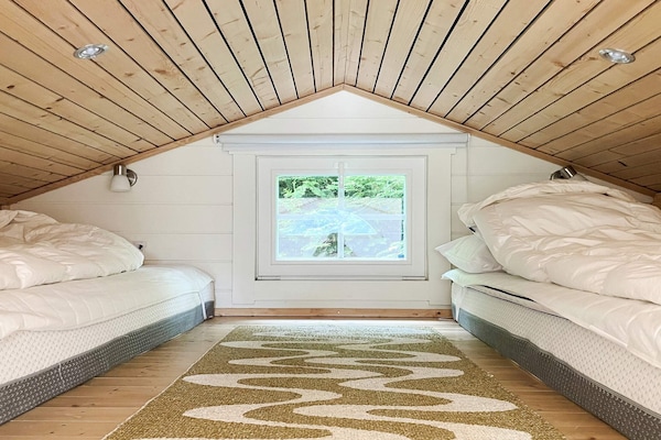 Foto van Hut aan het meer met panoramisch uitzicht - Vakantiehuis in INGARÖ - Indoor