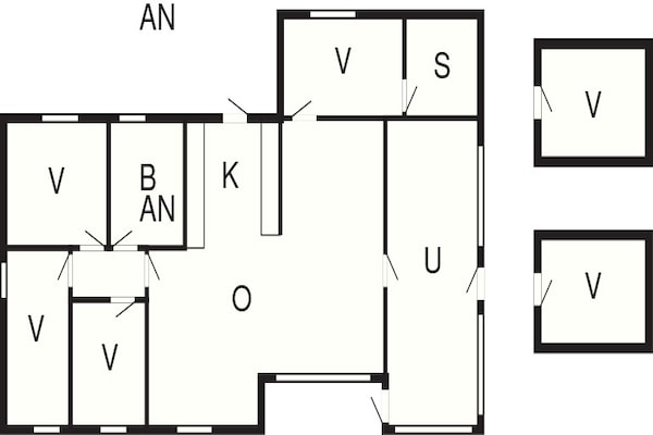 Foto van 10 persoons vakantie huis in Højslev-By Traum - Vakantiehuis in Højslev - FloorPlan