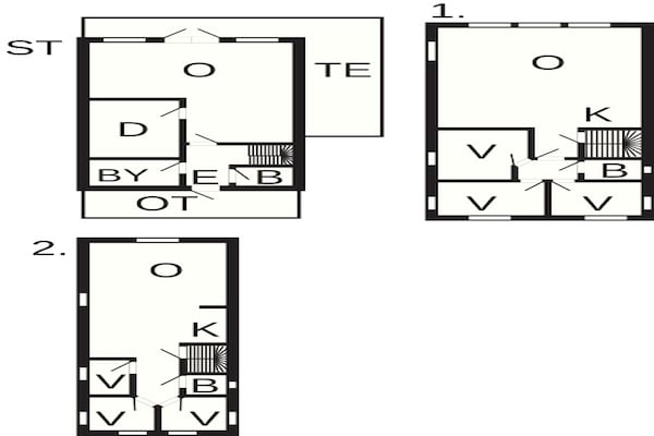 Foto van 12 persoons vakantie huis in Selje-By Traum - Vakantiehuis in Selje - FloorPlan
