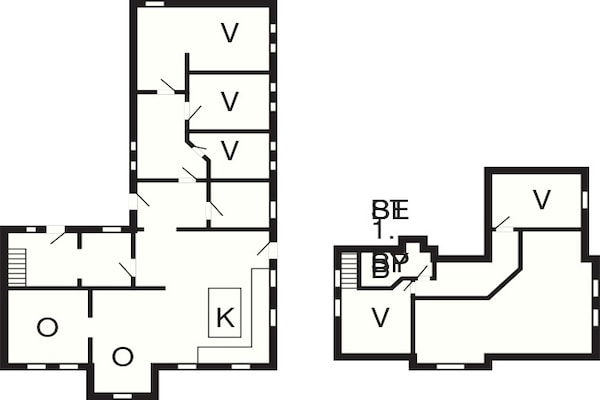 Foto van 12 persoons vakantie huis in Sønder Omme-By Traum - FloorPlan