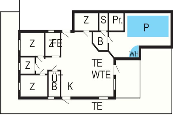 Foto van 10 persoons vakantie huis in Juelsminde-By Traum - Vakantiehuis in Juelsminde - FloorPlan