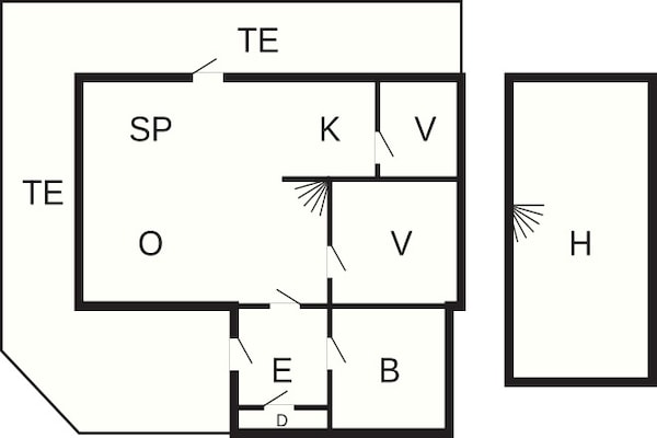 Foto van 6 persoons vakantie huis in Passebekk-By Traum - Vakantiehuis in Passebekk - FloorPlan