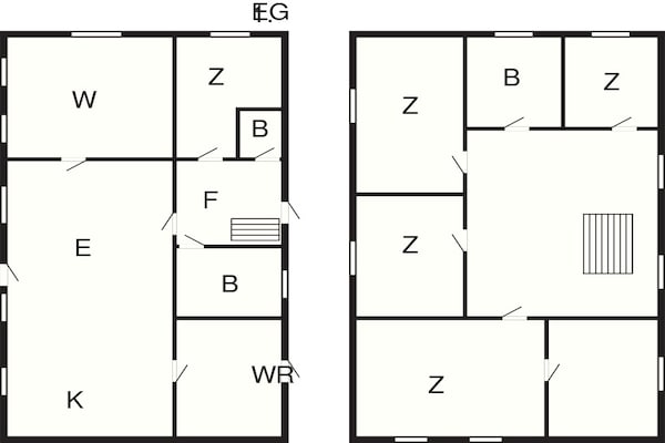 Foto van 10 persoons vakantie huis in Assens-By Traum - Vakantiehuis in Assens - FloorPlan