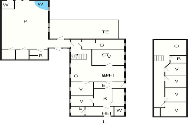Foto van 16 persoons vakantie huis in Haderslev-By Traum - Vakantiehuis in Haderslev - FloorPlan