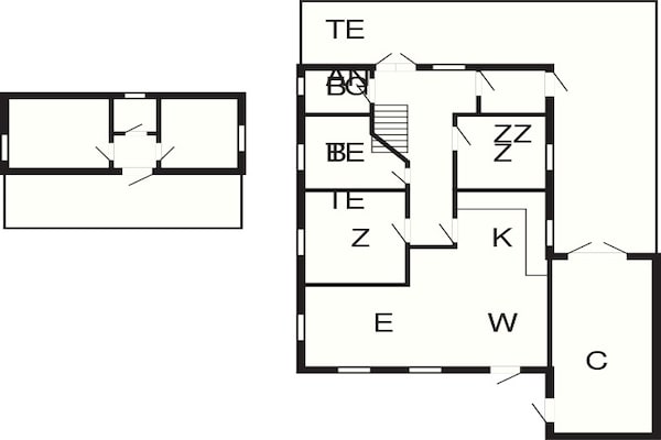 Foto van 10 persoons vakantie huis in Marstal-By Traum - Vakantiehuis in Marstal - FloorPlan