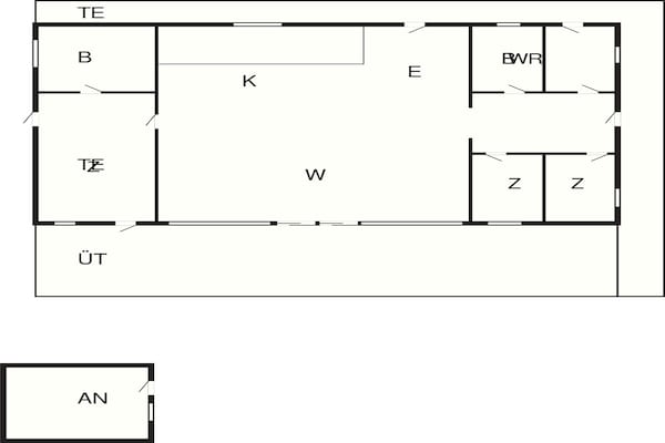 Foto van 10 persoons vakantie huis in Ebeltoft-By Traum - Vakantiehuis in Ebeltoft - FloorPlan