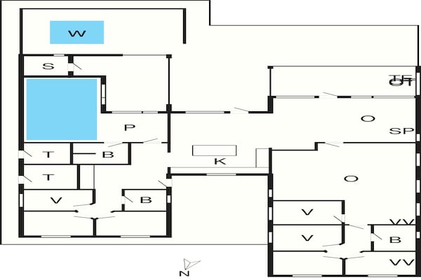 Foto van Luxe villa met zwembad -- By Traum Ferienwohnungen - FloorPlan