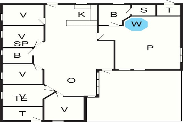 Foto van Luxe vakantieverblijf in Als - Vakantiehuis in Nordborg - FloorPlan