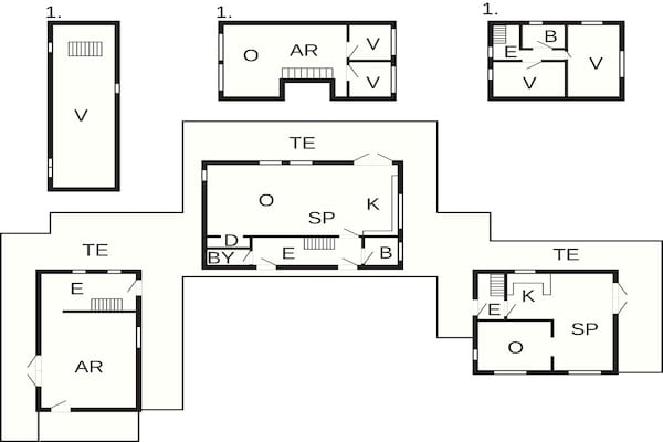 Foto van 16 persoons vakantie huis in Aabenraa-By Traum - Vakantiehuis in Aabenraa - FloorPlan