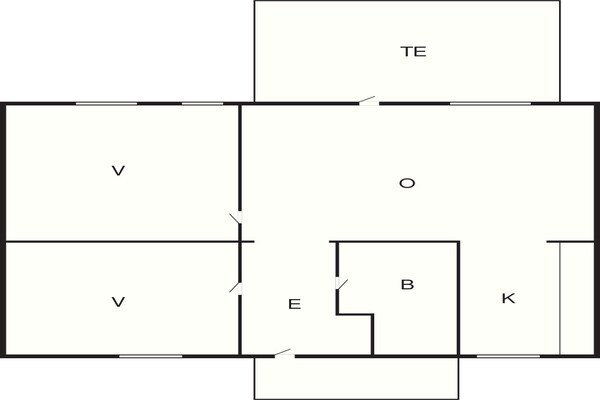 Foto van 4 persoons vakantie huis in Borre-By Traum - Vakantiehuis in Borre - FloorPlan