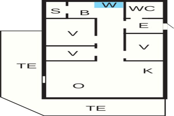 Foto van 8 persoons vakantie huis in Fjerritslev-By Traum - Vakantiehuis in Fjerritslev - FloorPlan
