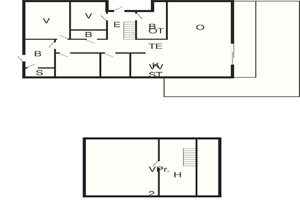 Foto van 10 persoons vakantie huis in Søndeled - Vakantiehuis in Søndeled - FloorPlan