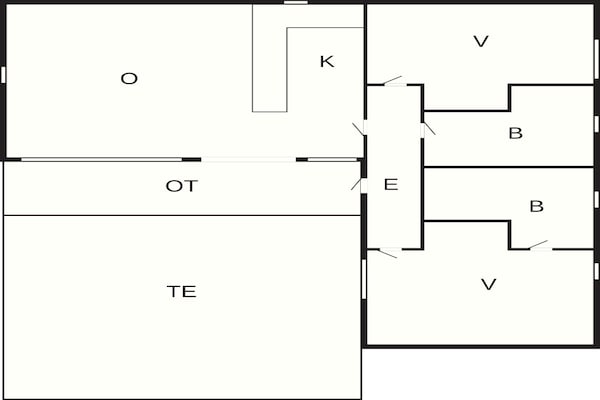 Foto van Vakantiehuis - Gratis toegang tot waterpark - Vakantiehuis in Middelfart - FloorPlan