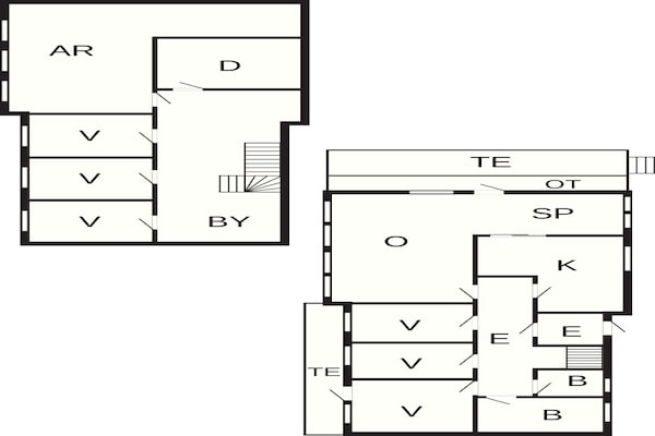 Foto van 12 Personen vakantie huis in Davik - Vakantiehuis in Davik - FloorPlan