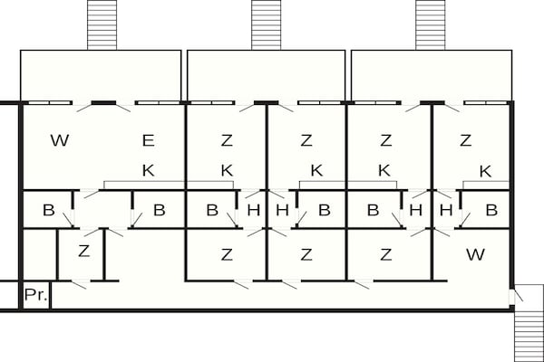 Foto van 16 Personen vakantie huis in Højer - Vakantiehuis in Højer - FloorPlan