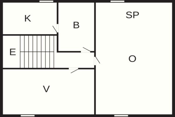 Foto van Rustig toevluchtsoord in Ansager -- By Traum Ferienwohnungen - FloorPlan