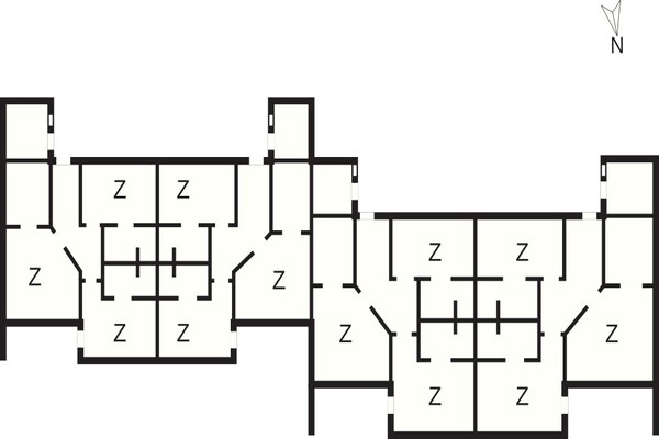 Foto van 1 persoons vakantieparkhuis in Lemvig - Vakantiehuis in Lemvig - FloorPlan
