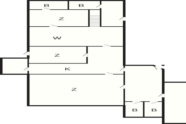 Foto van 10 Personen vakantie huis in Fjerritslev - Vakantiehuis in Fjerritslev - FloorPlan