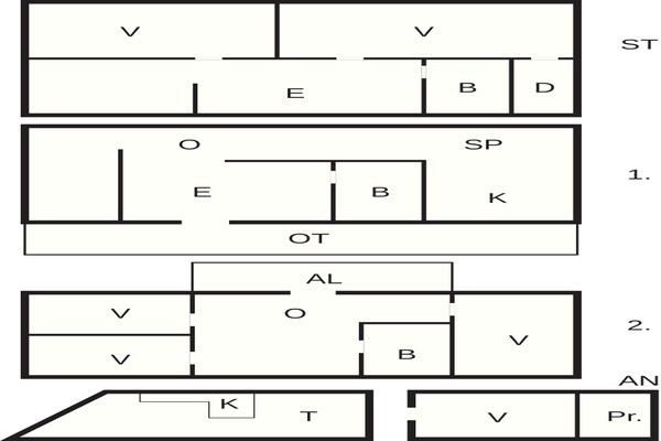 Foto van 10 Personen vakantie huis in Årnes - Vakantiehuis in Årnes - FloorPlan