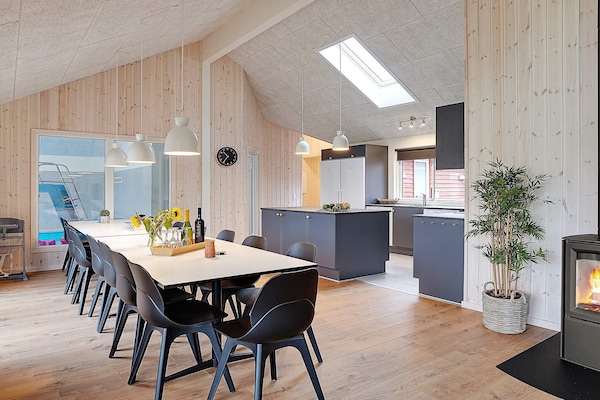 Foto van Luxe vakantieverblijf met zwembad - Vakantiehuis in Grenaa - Indoor