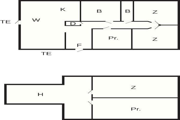 Foto van 7 Personen vakantie huis in Kvenvær - Vakantiehuis in Kvenvær - FloorPlan