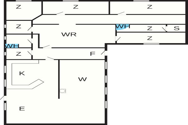 Foto van 12 persoons vakantie huis in Nordborg-By Traum - Vakantiehuis in Nordborg - FloorPlan