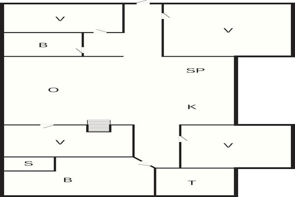 Foto van 10 persoons vakantie huis in Ålbæk-By Traum - Vakantiehuis in Ålbæk - FloorPlan