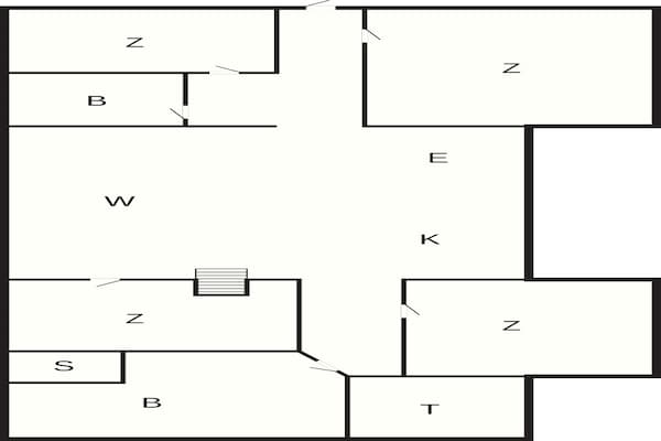 Foto van 10 persoons vakantie huis in Ålbæk-By Traum - Vakantiehuis in Ålbæk - FloorPlan