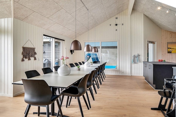 Foto van Luxe vakantieverblijf met zwembad - Vakantiehuis in Nørre Nebel - Indoor