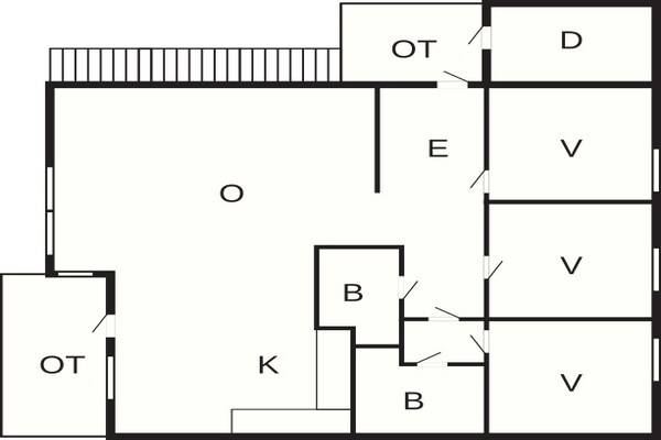 Foto van 8 persoons vakantie huis in skulestadmo - Vakantiehuis in skulestadmo - FloorPlan