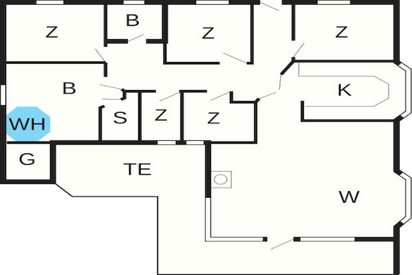 Foto van Modern toevluchtsoord aan water -- By Traum Ferienwohnungen - FloorPlan