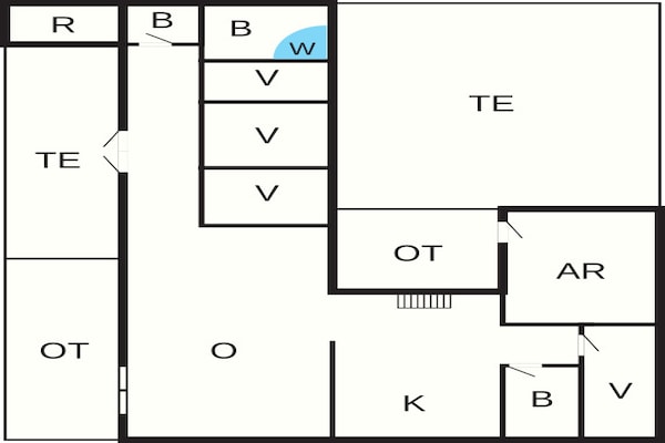Foto van 12 persoons vakantie huis in Ebeltoft-By Traum - Vakantiehuis in Ebeltoft - FloorPlan