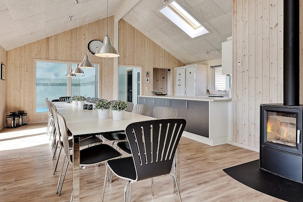 Foto van Luxe vakantieverblijf met zwembad aan zee - Vakantiehuis in Bogense - Indoor