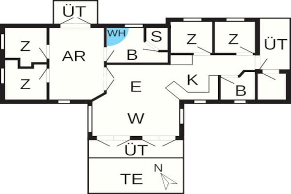 Foto van Gezinsplezier met bubbelbad -- By Traum Ferienwohnungen - FloorPlan