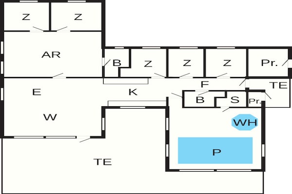 Foto van 12 persoons vakantie huis in Hasselberg - Vakantiehuis in Kappeln - FloorPlan