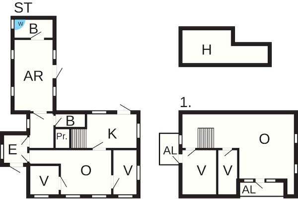 Foto van 12 persoons vakantie huis in Vestervig-By Traum - Vakantiehuis in Vestervig - FloorPlan