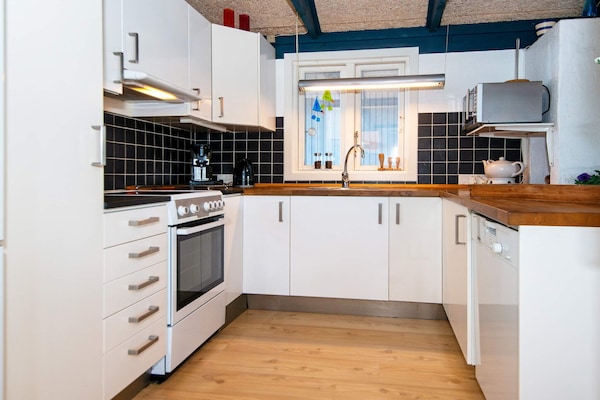 Foto van Rolstoeltoegankelijk huisje met zwembad - Vakantiehuis in Ringkøbing - Indoor
