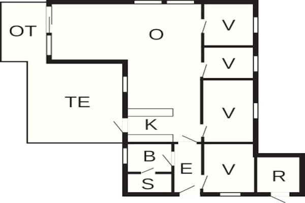 Foto van Gezellig gerenoveerd huisje -- By Traum Ferienwohnungen - FloorPlan