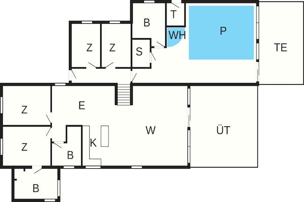 Foto van 10 persoons vakantie huis in Hadsund-By Traum - Vakantiehuis in Hadsund - FloorPlan