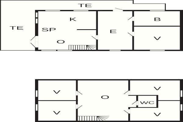 Foto van 10 persoons vakantie huis in Laukvik - Vakantiehuis in Laukvik - FloorPlan
