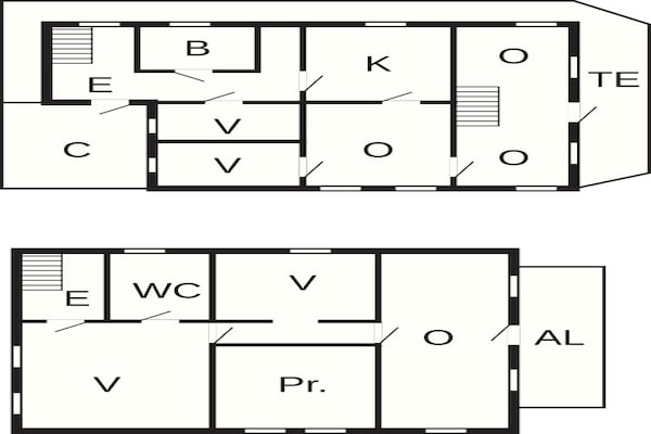 Foto van 10 persoons vakantie huis in Bygstad - Vakantiehuis in Bygstad - FloorPlan