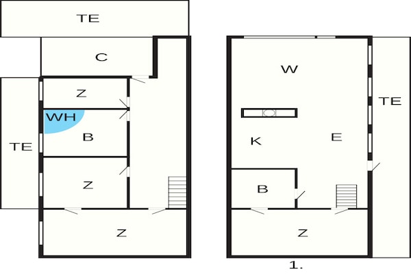 Foto van 10 persoons vakantie huis in Ebeltoft-By Traum - Vakantiehuis in Ebeltoft - FloorPlan