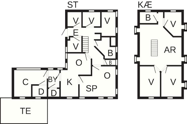Foto van Luxe verblijf met jacuzzi - Vakantiehuis in Gram - FloorPlan