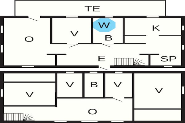 Foto van 12 persoons vakantie huis in HOVA - Vakantiehuis in HOVA - FloorPlan
