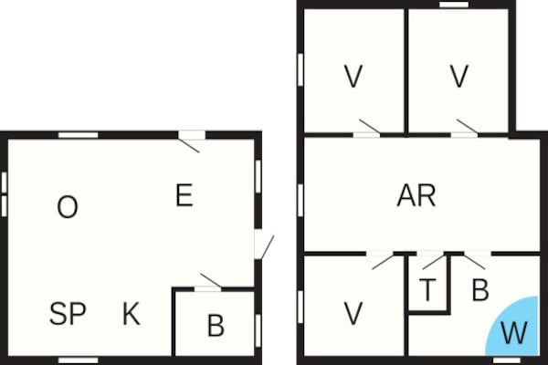 Foto van Luxe kust retraite -- By Traum Ferienwohnungen - Vakantiehuis in Brovst - FloorPlan