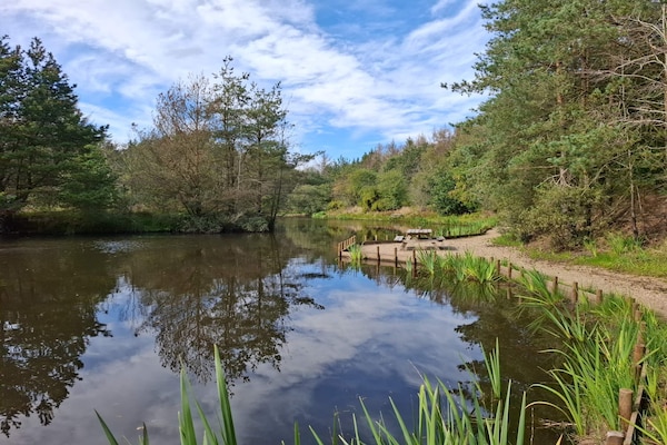 Foto van Luxe retraite met zwembad - Vakantiehuis in Oksbøl - WaterView